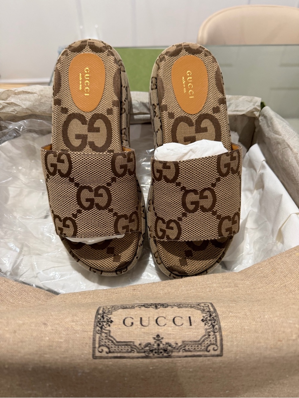 Gucci Women’s Platform Slide Sandal - Picture 6 of 7